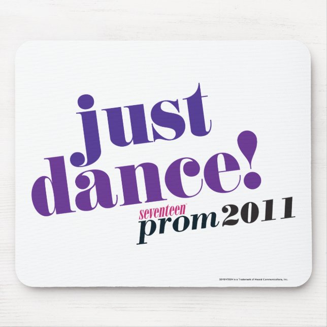 Just Dance - Purple Mouse Pad (Front)