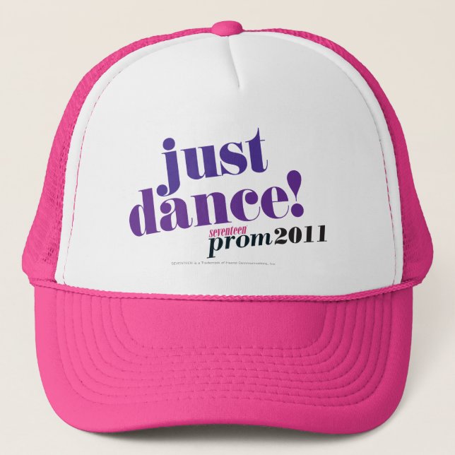 Just Dance - Purple Trucker Hat (Front)