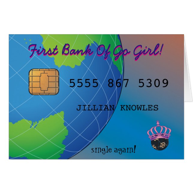 Just Divorced Funny Fab Female Joke (Front Horizontal)