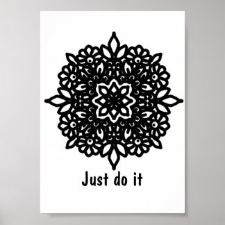 Just do it. Print, Value Poster Paper (Matte)