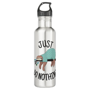 Just Do Nothing Sloth 710 Ml Water Bottle