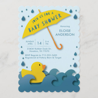 Just Ducky Invitation
