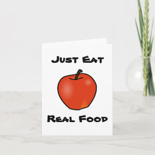 Just Eat Real Food Card