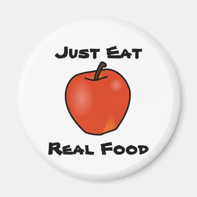 Just Eat Real Food Magnet (Front)