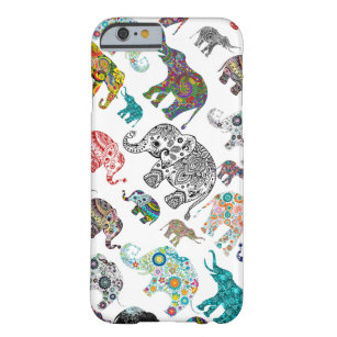 Just Elephant Random Pattern Barely There iPhone 6 Case