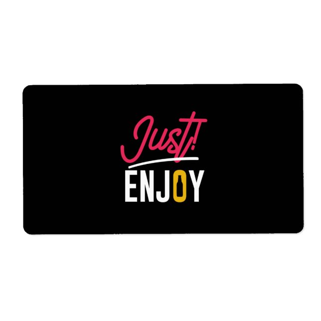 Just Enjoy With Beer (Front)