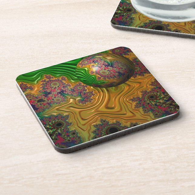 Just Floating By Plastic Coasters (Left Side)