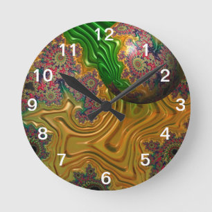 Just Floating By Wall Clock