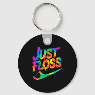 Just Floss Funny Dental Oral Hygienist Rdh Dentist Key Ring
