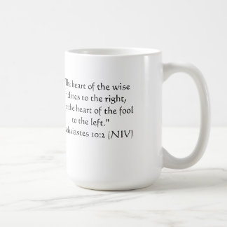 Just for Fun: right v. left Coffee Mug