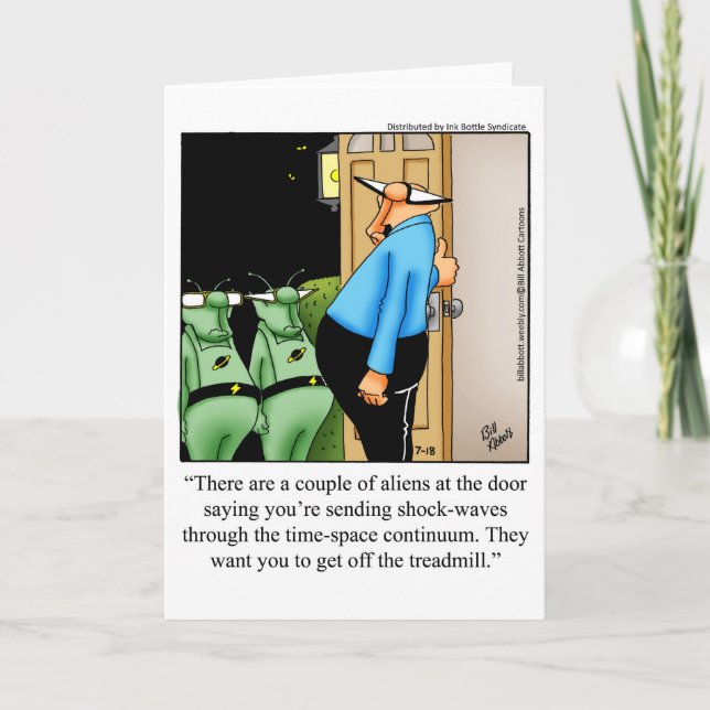 Just For Laughs Greeting Card (Front)