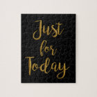 Just For Today gold quote AA NA 12 step recovery