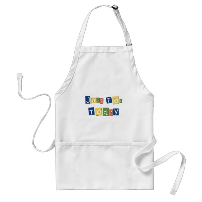 Just for Today Standard Apron (Front)