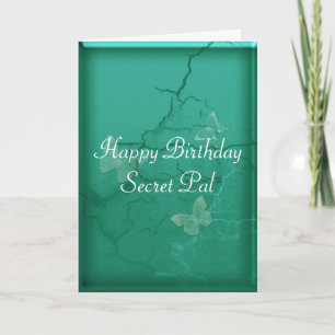 Just for you Birthday Card