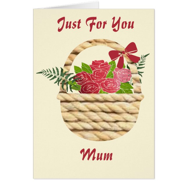 Just for You Mum (Front)