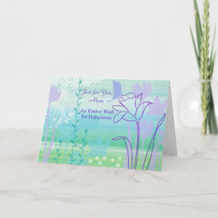 Just for You Mum Easter Card