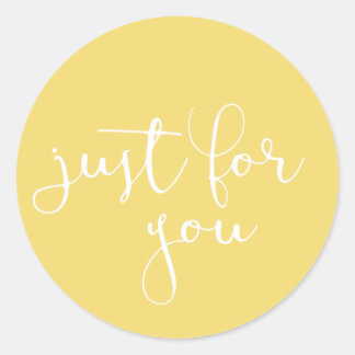 Just for you stickers