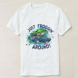  🐸 Just Froggin’ Around – Fun & Playful Tee