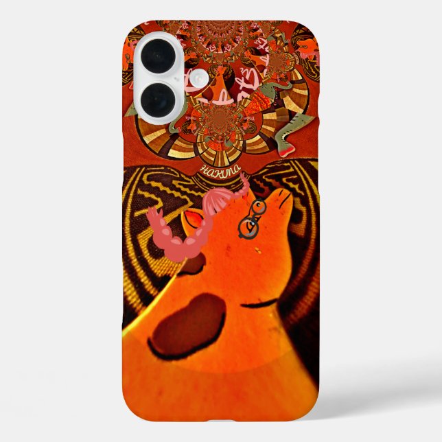 Just Funny Giraffe image design Case-Mate iPhone Case (Back)