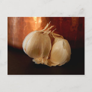 Just Garlic Postcard