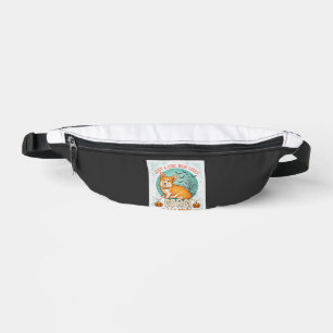 Just Girl Who Loves Corgi Halloween Pumpkins Bats_ Bum Bags