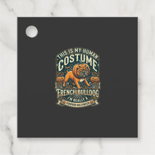 Just Girl Who Loves Halloween Postal Service Witch Favour Tags