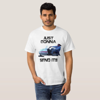 Just Gonna Send It Funny Larry The Enticer T-shirt