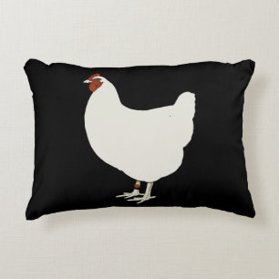 Just got a thing for chickens, that's all ... decorative cushion