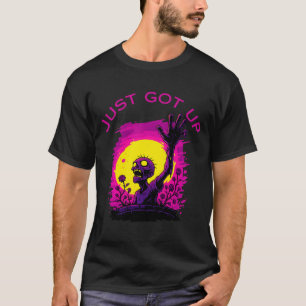 Just Got Up – Vintage Undead Hand Rising Tee