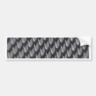 Just Grate Metal Partition Bumper Sticker