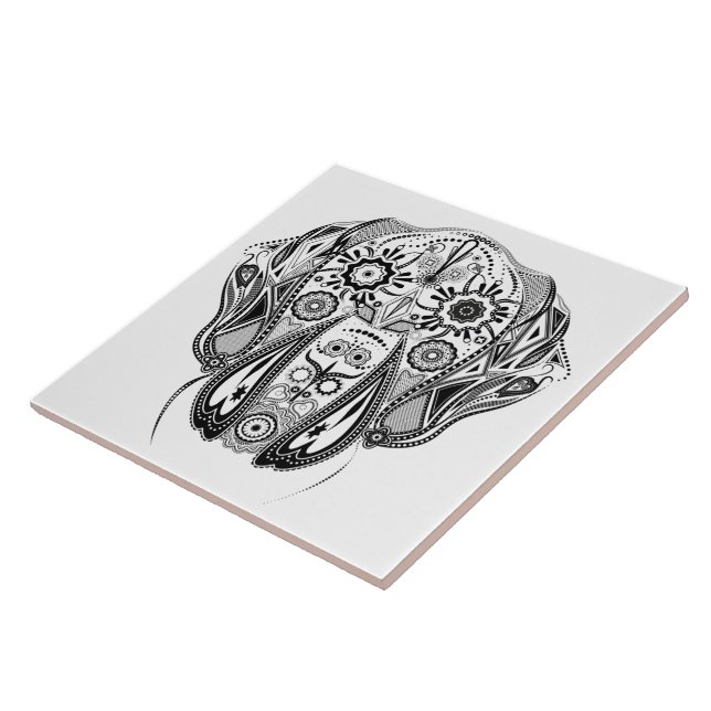 Just Great Danes Ceramic Tile (Side)
