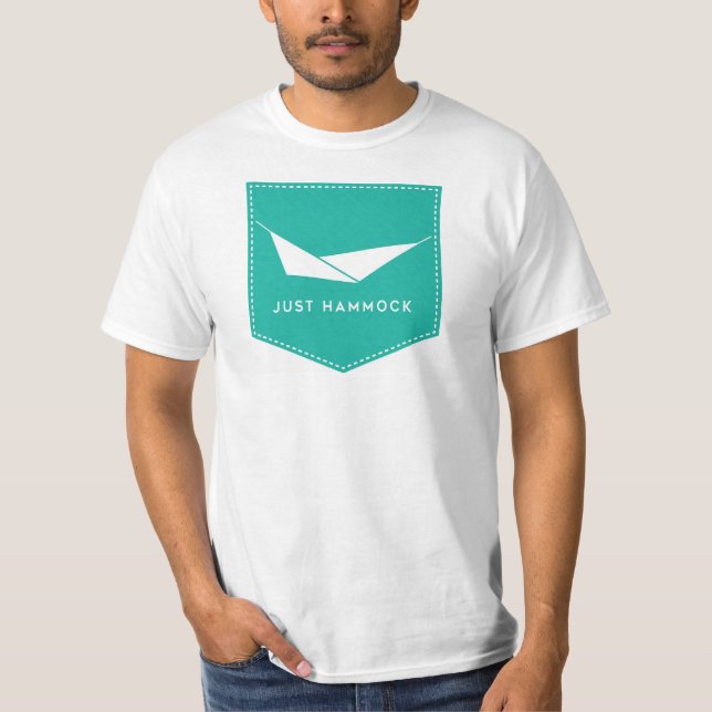 Just Hammock-White T-Shirt (Front)