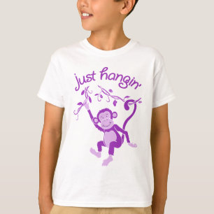 Just hangin' funky monkey tee