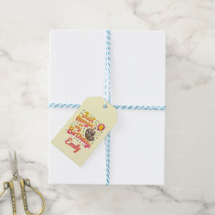 Just Hangin' on My Birthday Sloth Unisex Gift Tags