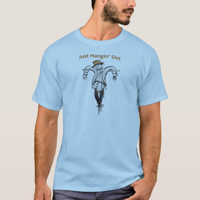 Just Hangin' Out Scarecrow T-Shirt (Front)