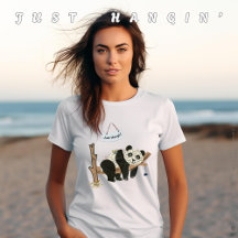 Just Hangin' T-Shirt designed by Poet Adiela Akoo