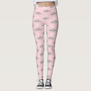 Just hanging around fun lazy sloth leggings
