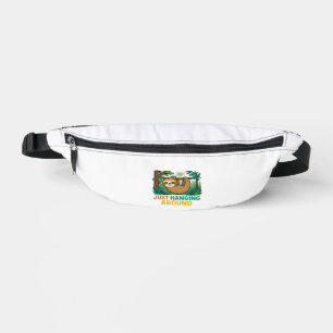 Just Hanging Around (Sleepy Sloth) Essential T-Shi Bum Bags