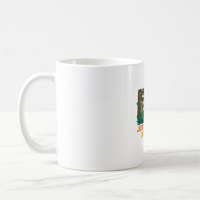 Just Hanging Around (Sleepy Sloth) Essential T-Shi Coffee Mug (Left)