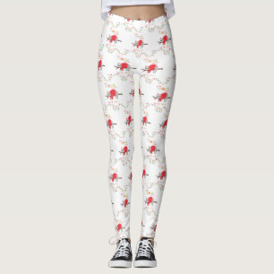 Just hanging around Sloth Christmas Leggings