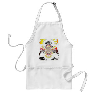 Just Happy Birthday Have a Nice Day  Standard Apron