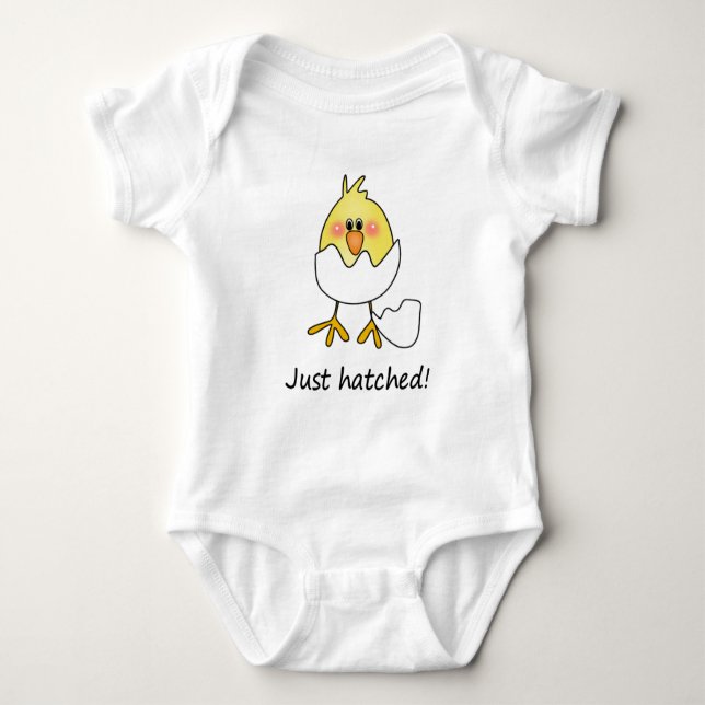 Just Hatched baby   Baby Bodysuit (Front)