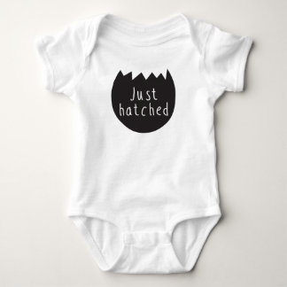 "Just Hatched" Baby Jersey Bodysuit