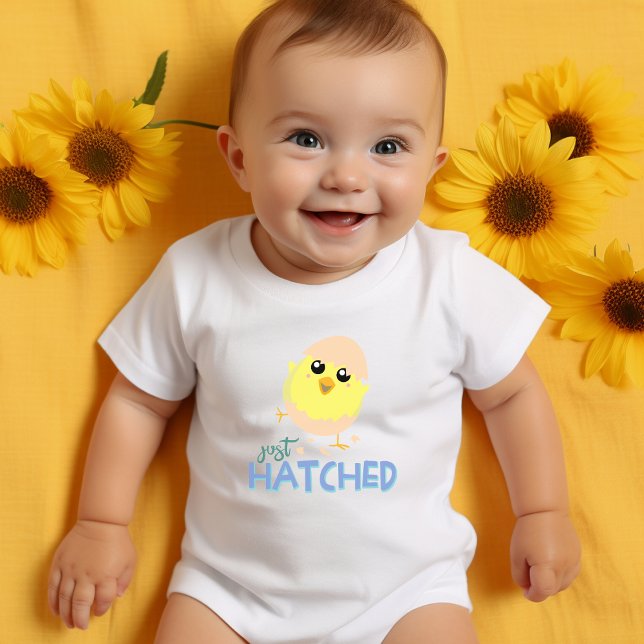 Just Hatched Cute Chick Baby Bodysuit (Creator Uploaded)