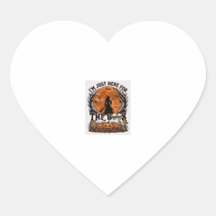 Just Here Boos Halloween Witch Moon Pumpkins_1 Heart Sticker