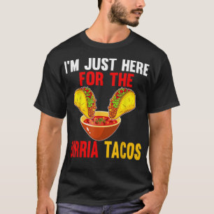 Just Here For Birria Tacos Mexican Food Cinco De 5 T-Shirt