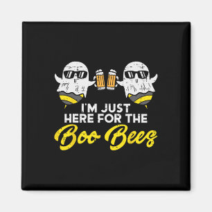 Just Here For The Boo Bees Fun S Breastees Ghost H Magnet