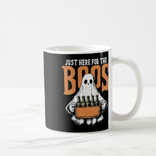 Just Here For The Boos Cute Ghoul Funny Halloween Coffee Mug
