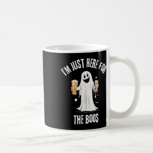 Just Here For The Boos Funny Ghost Halloween Coffee Mug