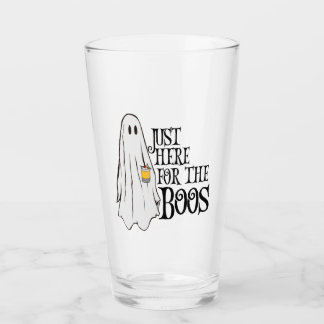 Just Here for the Boos Halloween Beer Glass
